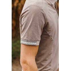 Polo EQUITHÈME 'Eric' Gris pardo Marrón Polo EQUITHÈME 'Eric' Gris pardo Marrón