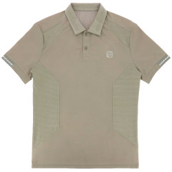 Polo EQUITHÈME 'Eric' Gris pardo Marrón Polo EQUITHÈME 'Eric' Gris pardo Marrón