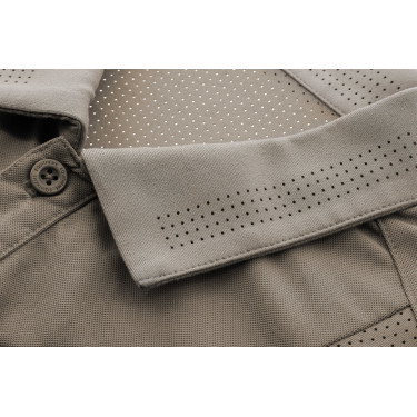 Polo EQUITHÈME 'Eric' Gris pardo Marrón Polo EQUITHÈME 'Eric' Gris pardo Marrón
