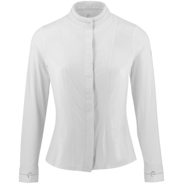 Camisa EQUITHÈME 'Julia' Blanco