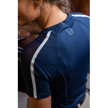 Camiseta EQUITHÈME Marion Azul marino