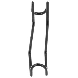 Porta-cabezada corto Hippotonic con ganchos Negro