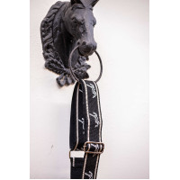 Bandolera Pénélope Logo Negro / crudo Bandolera Pénélope Logo Negro / crudo