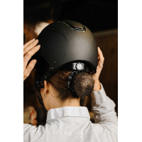 Red para el cabello Equithème Shiny Negro