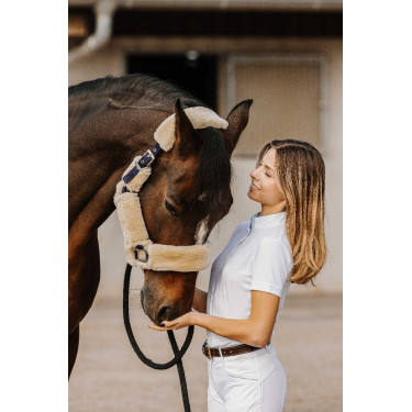 Polo de malla Equithème Betty Blanco Polo de malla Equithème Betty Blanco