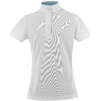 Polo de malla Equithème Betty Blanco Polo de malla Equithème Betty Blanco