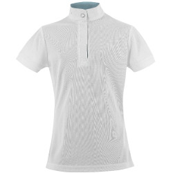 Polo de malla Equithème Betty Blanco Polo de malla Equithème Betty Blanco