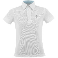 Polo de malla Equithème Edy Blanco Polo de malla Equithème Edy Blanco