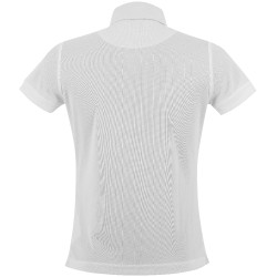 Polo de malla Equithème Edy Blanco