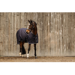 Camisa Equithème Vague Azul marino