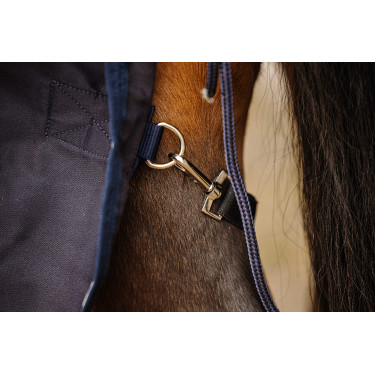 Camisa Equithème Vague Azul marino