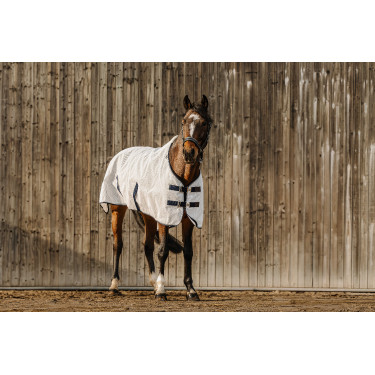 Camisa EQUITHEME de PVC resistente a los rayos UV Blanco