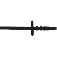 Riendas de goma NORTON CLUB Oily Negro