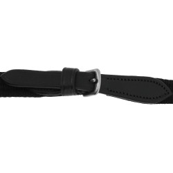 Riendas correas Eric Thomas 16mm Negro