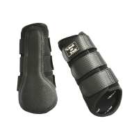 Protectores tendones 3D mesh Back On Track Negro