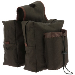 Alforja doble Western de Randol Castaño Marrón Alforja doble Western de Randol Castaño Marrón