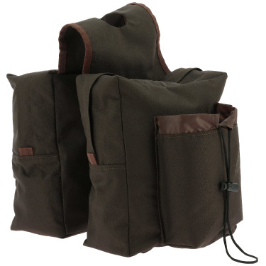 Alforja doble Western de Randol Castaño Marrón Alforja doble Western de Randol Castaño Marrón