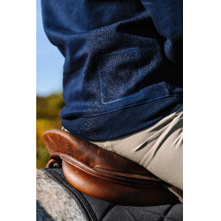 Sudadera EQUITHÈME 'Hervé' Azul marino