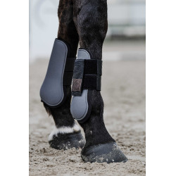 Protectores de tendón EQUITHÈME Gris