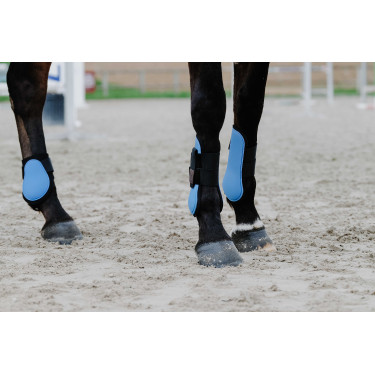 Protectores de tendón EQUITHÈME Cielo azul