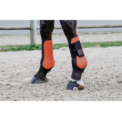 Protectores de tendón EQUITHÈME Naranja