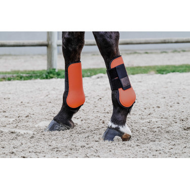 Protectores de tendón EQUITHÈME Naranja