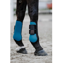 Protectores de tendón EQUITHÈME Pato azul