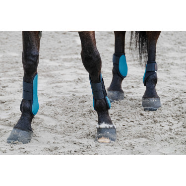 Protectores de tendón EQUITHÈME Pato azul