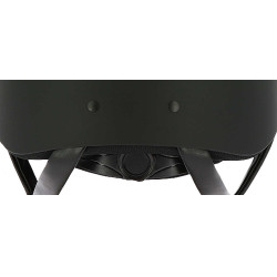 Casco EQUITHEME Glint Mate Negro mate / plateado