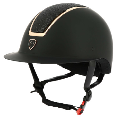 Casco EQUITHEME Glint Mate Negro mate / rosa Casco EQUITHEME Glint Mate Negro mate / rosa