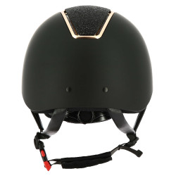 Casco EQUITHEME Glint Mate Negro mate / rosa Casco EQUITHEME Glint Mate Negro mate / rosa