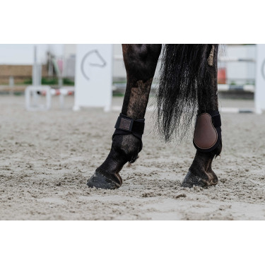 Protectores de menudillo EQUITHÈME Castaño Marrón Protectores de menudillo EQUITHÈME Castaño Marrón