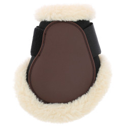 Protectores de menudillo EQUITHÈME Boa Castaño Marrón Protectores de menudillo EQUITHÈME Boa Castaño Marrón