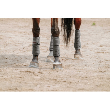 Ventas de polo EQUITHÈME Gris Ventas de polo EQUITHÈME Gris