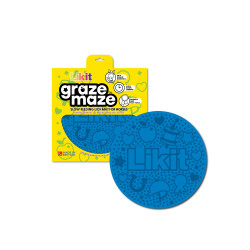 Tapete para lamer LIKIT Graze Maze Azul