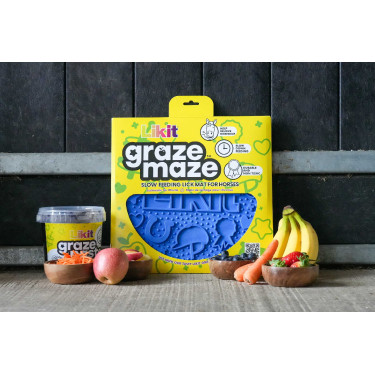 Tapete para lamer LIKIT Graze Maze Azul