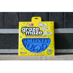 Tapete para lamer LIKIT Graze Maze Azul