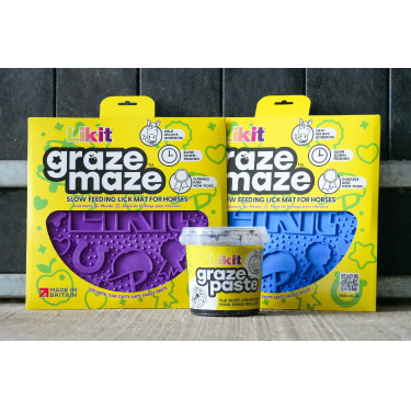 Tapete para lamer LIKIT Graze Maze Azul