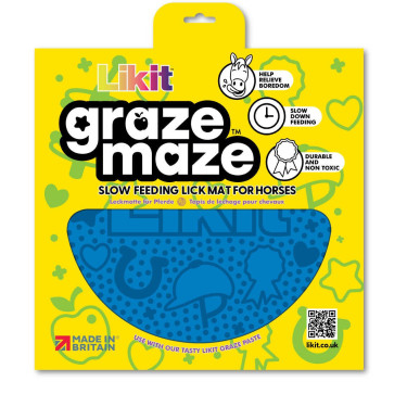 Tapete para lamer LIKIT Graze Maze Azul