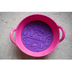 Tapete para lamer LIKIT Graze Maze Púrpura Violeta