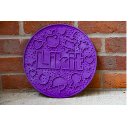 Tapete para lamer LIKIT Graze Maze Púrpura Violeta