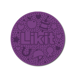 Tapete para lamer LIKIT Graze Maze Púrpura Violeta