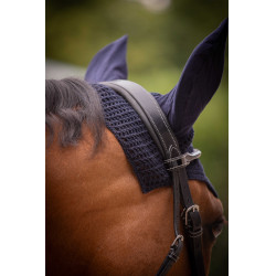 Bonete para caballos Pénélope Algodón Marino Azul marino Bonete para caballos Pénélope Algodón Marino Azul marino