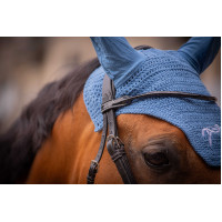 Bonete para caballos Pénélope Algodón Marino Azul marino