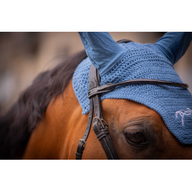 Bonete para caballos Pénélope Algodón Marino Azul marino