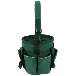Bolsa de limpieza multipbolsillos Riding World Verde oscuro