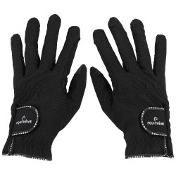 Guantes Equithème Charlie Negro
