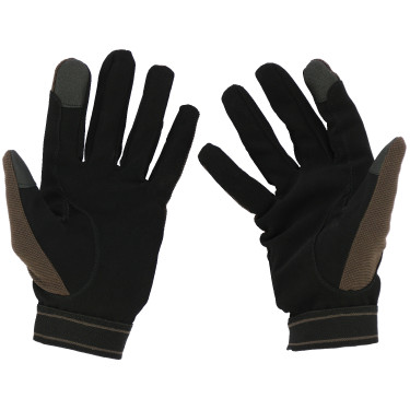 Guantes EQUITHÈME - Mesnil Castaño Marrón