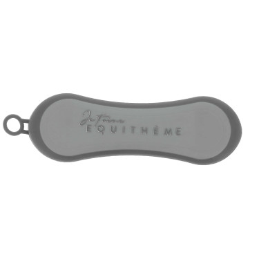 Cepillo para cabeza Je t'aime Equithème Strass Gris