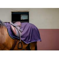 Riñonera Equithème - TYREX 600D - Tejido polar Negro